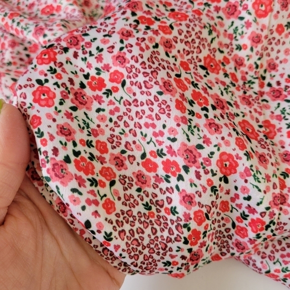 RESA‎ Hannah Ditsy Floral Slip Madi Satin Dress XS - Picture 10 of 10